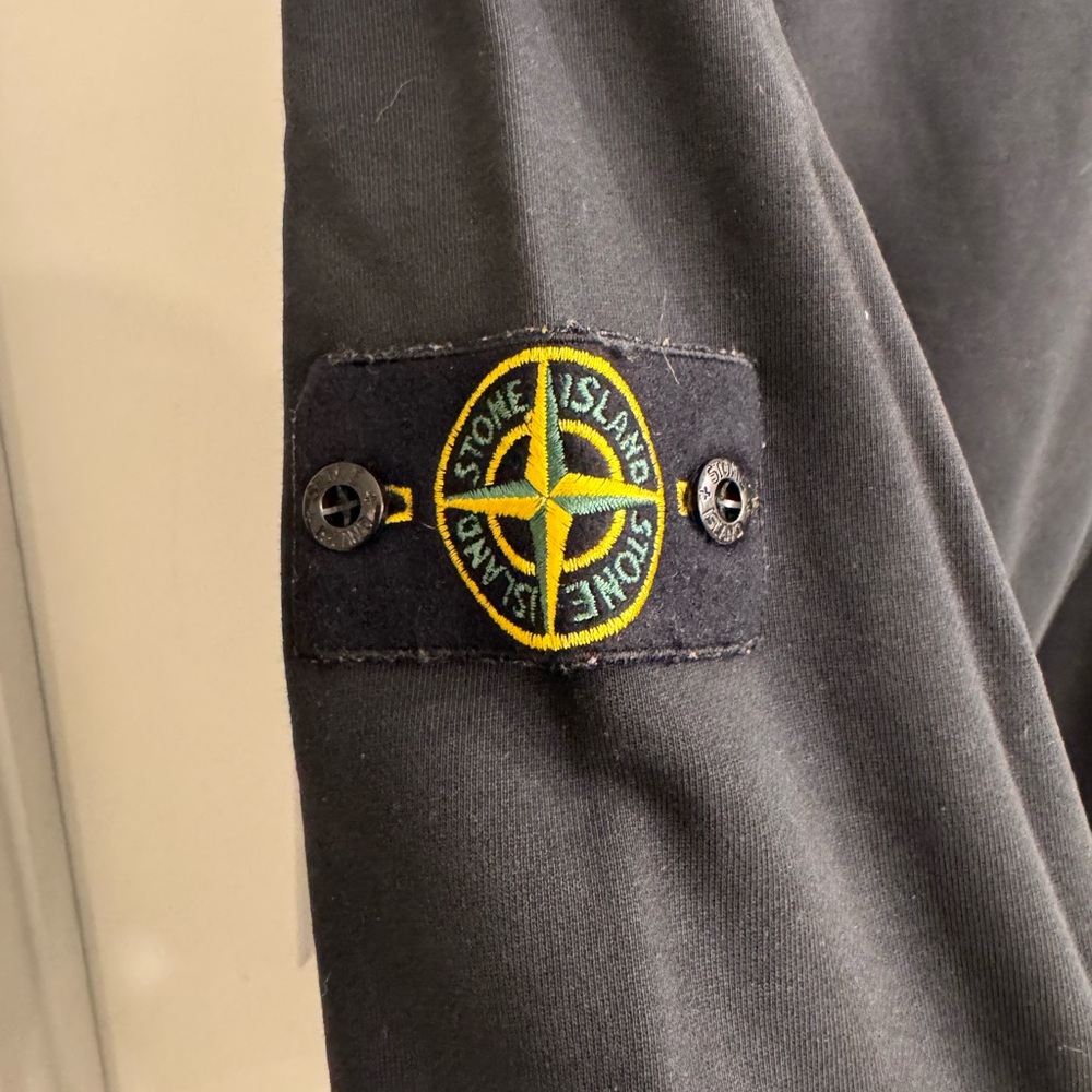 Stone Island Black Crewneck Sweater - Picture 4 of 5